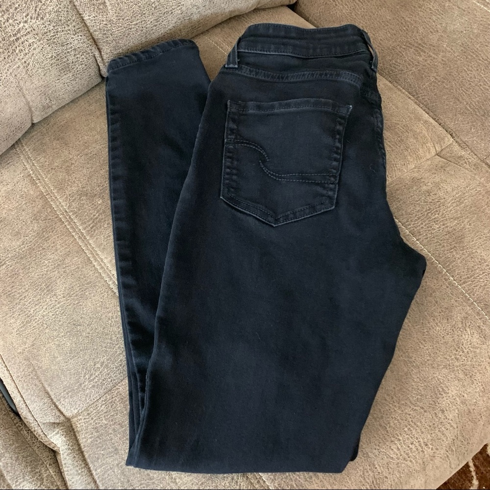 Levi’s Signature Baby Bump Skinny Black Jeans S